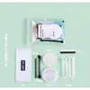 Bolsa de Maquillaje Desechable Kit de Herramientas Belleza Fotografía Polvera Toalla de Estudio Set Fotografía Foto Novia Maquillaje
