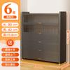 Gabinete de almacenamiento de acero nuevo, anti-mirones, de gran capacidad, para el hogar, impermeable y a prueba de polvo, con puerta giratoria, altura del piso, gabinete de almacenamiento multicapa