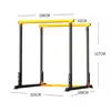 Barras Paralelas Divididas de Una Pieza para el Hogar Indoor, Marco de Soporte para Flexión y Extensión de Brazos, Barra de Dominadas Frontal, Equipo de Entrenamiento Físico