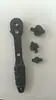 Llave de Portabrocas Especial, de Ahorro de Esfuerzo, de Trinquete Dos en Uno para Desmontaje y Montaje Rápidos, Llave de Tres Mordazas, Accesorios para Taladro de Pistola