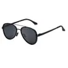 [Personalizado] Gafas de Sol Polarizadas Tr sin Tornillos para Hombre, Gafas Retro de Sapo, Gafas Transfronterizas de Alta Gama de Marca Reconocida para Hombre