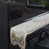 Funda para Piano, Media Funda de Lujo Ligero de Gama Alta, Funda para Piano de Encaje Estilo Europeo, Funda para Piano Eléctrico, Mantel a Prueba de Polvo, Tela de Cubierta Completa