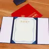 70% de desconto Capa para Certificado Honorário A4 Vertical Estampada com Carimbo Dourado Capa Personalizada Pode Ser Exibida na Mesa Certificado de Premiação para Reunião Anual Lf