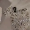 Pegatinas para Uñas Retro Starburst de Lámina Dorada, Calcomanías 3D para Uñas Ojo, Nuevas Pegatinas para Uñas Sol al por Mayor
