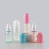 40ml60ml80ml100mlPET Cápsula Garrafa Duckbill Bomba de Pó Garrafa Cosmética Corpo Garrafa Garrafa Viagem Set Garrafa