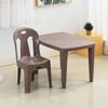 Venda Direta de Fábrica Mesa Plástica para Estudo em Casa Sala de Estar Lazer Conjunto de Mesa e Cadeira para Crianças Mesa de Estudo e Escrita Peça Única Dropshipping