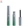 Tubo de gloss para lábios de 1ml, tubo vazio para tintura de sobrancelha, tubo redondo reto, tamanho curto, frasco aplicador, material de embalagem cosmética, fábrica de Ningbo