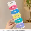 Novo Grampo de Cabelo BB Colorido de Doce Nuvem Simples Fosco Grampo de Franja Grampo Lateral Grampos para Cabelos Fugidios Grampos para Parte de Trás da Cabeça
