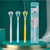 Eliminador de Mal Aliento Cepillo de Limpieza Bucal Raspador de Lengua Herramienta de Limpieza de Lengua para Hombres y Mujeres Nuevo Raspador de Lengua de Silicona