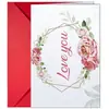 Novos produtos transfronteiriços: Cartões de Agradecimento de Ação de Graças, Desejos de Aniversário, Cartões para Envelope de Casamento, Conjunto de Cartões de Agradecimento com Texto Caloroso, Personalizável