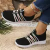 Zapatos Deportivos Casuales de Malla para Mujer Temu Transfronterizos de Primavera para el Trayecto Diario, Zapatillas de Running de Caña Baja Cómodas y Transpirables para Mujer