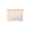 Bolsa Simple Cerrada de Metralla Mini Bolsa de Almacenamiento para Audífonos de PU Color Caramelo Monedero para Monedas Bolsa de Almacenamiento para Lápiz Labial