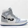 Putian Transfronterizo AJ1 Clásico de Caña Alta Versátil Casual Zapatos de Baloncesto de Combate Real 1 Zapatos Deportivos Zapatos de Hombre Zapatos de Mujer Zapatos de Pareja