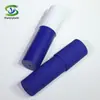 Shanyi Plástico Redondo Simple Alto Brillo Tubo para Contorno Tubo de Base para Rubor Plástico Tubo de Bálsamo de Hierbas Moradas Material de Empaque Cosmético