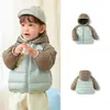 Balabala Balaone Roupas Infantis Jaqueta de Penas Infantil Meninas Meninos 2025 Jaqueta Quente de Inverno
