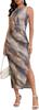 Comercio Exterior Ropa de Mujer Transfronterizo Temu Estación Independiente Shein Amazon Vestido Elegante Delgado Sin Mangas