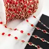 Accesorios para Cadena DIY Diamante con Bordes de Cristal de 6.5mm Material de Joyería de Conexión Hecho a Mano Color Duradero Borla para Ropa Cadena Suelta