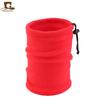 Amazon Supply cachecol de lã polar para crianças gola com cordão ajustável multifuncional quente pulôver cap