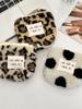 311202 Bolsa Pequeña de Peluche Amor para Guardar Monedas, Auriculares, Labial, Cosméticos, Bolsa Mini Portátil