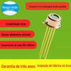 Diodo laser TO46 lâmpada de termopilha infravermelha laser conta de lâmpada sensor de temperatura médico tubo emissor pacote metálico