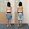 Colete de Moda Multicor de Verão Slim-Fit Estilo de Rua Ins Nicho Personalidade Europeia e Americana Versátil Design Streetwear Novo Top
