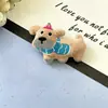 Pingente de Pelúcia Criativo de Cachorro Correndo em Desenho Animado, Broche Decorativo de Dachshund Famoso na Internet, Atacado de Brinquedos de Pelúcia Culturais e Criativos