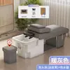 Cama de Champú para Masaje de Cabeza Salón de Belleza Salón de Peluquería Masaje Tailandés Circulación de Agua Fumigación Cuidado del Cuero Cabelludo Cama de Champú Mayoreo