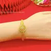 Pulseira Bússola Oito Tesouros Rotativa Oca Estilo Antigo, Novo Estilo Chinês Cravejada com Diamantes Design de Moda de Luxo Leve Joias Femininas Atacado