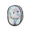 Muñeco de Peluche de 15 cm Muñeco de Algodón Bolsa para Dolor Muñeco Transparente de PVC Bolsa para Salir Exhibición a Prueba de Polvo Bolsa para Caminar de Bebé
