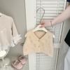 Chaleco de Primavera y Otoño para Niñas 2025 Nuevo Coreano Dulce de Punto para Bebé Cardigan para Bebé Chaleco Exterior de Moda para Bebé