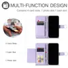Funda de Cuero para Teléfono Sony 10Vii con Hebilla de Anillo para Colgar, Patrón de Espiga, para Xperia1Vii/5Vi/1V con Ranura para Tarjeta