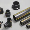 Tubo de Gás Liansu Pe100, Tubo Plástico de Polietileno, Tubo de Polietileno de Alta Densidade (HDPE) para Gás Natural, Tubo Termofusível, Conexões Eletrofusão SDR11