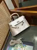 Bolso Kelly con Textura de Cocodrilo 2026 Estilo Nuevo Moda Lujo Ligero Tacto de Alta Gama Bolso de Mano Versátil para el Trabajo Hombro Único Diagonal Bolso de Hombro de Moda