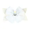 Novedad Europea y Americana Pinza para el Pelo de Lazo para Niños Decoración de Halloween Pinza para el Pelo de Lazo Doble Lentejuela Cabeza de Calabaza Araña