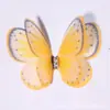5cm Dupla Camada Estéreo Tule de Fada Asas de Borboleta Feito à Mão DIY Grampo de Cabelo Antigo Acessórios para Penteado Material para Pin Shooting