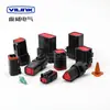 Conector impermeable para coche Dechi DT04-2P-CE02 DT04-08PA-CE02 negro con enchufe estándar E