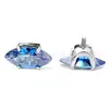 Brincos de Tarraxa F136 Titânio Base Redonda Cravação em Garra Zircônia Cúbica Formato Marquise Pera Liga de Titânio G23 Joias para Piercing Stud de Osso da Orelha Stud de Lábio