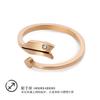 Anillo de doce constelaciones diseño de nicho simple ins moda temperamento nueva tendencia regalo de cumpleaños para amigas