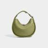 Bolso Tejido de Cuero Genuino para Mujer de Principio de Primavera Nueva Moda Casual Bolso Sobaco Diseño Nicho Bolso Bandolera de un Solo Hombro