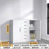 Archivero de Oficina de Acero, Gabinete de Datos Financieros de Hierro, Gabinete de Almacenamiento con Cajones y Cerradura, Gabinete de Almacenamiento Multicapa para Balcón en Casa