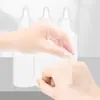 Pegamento Líquido 22ml Botella Plana Oficina Blanco Látex Niños DIY Hecho a Mano Pegamento Estudiante Maquetas Carpintería Pegamento Blanco Lote