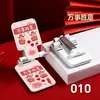 Soporte de Teléfono de Escritorio Rojo de Año Nuevo, Soporte Plegable para Teléfono y Tableta, Logo Personalizado, Regalo Estilo Chino, Soporte Perezoso