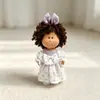 Marca Española Mia24/ 30cm Ropa para Muñeco de Papa Adecuada para 20cm Vestido Morado de Lunares de Gasa para Cambiar de Ropa