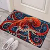 Alfombrilla Absorbente para Pies de Baño de Terciopelo de Cristal Amazon Temu Transfronteriza, Alfombrilla Secante Antideslizante para Baño, Felpudo para Entrada