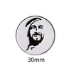 Modelo Quente Transfronteiriço Oriente Médio Emirados Árabes Unidos Retrato do Rei Senhor Esmalte Pintado Emblema Adesivo para Celular Pronto para Entrega