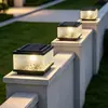 Luz de Poste Solar para Exterior à Prova d'Água Pátio Villa Muro Portão Novo Estilo Chinês Portão de Paisagismo Posto de Luz Atacado