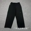 Modelo Nuevo Primavera y Otoño 2026 Me@rtra Pantalones Vaqueros Casuales Sueltos Bordados con Letras Unisex Una Pieza Venta al por Mayor
