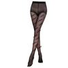 Meias-calças pretas com letras sexy para mulheres, primavera e outono, finas, modeladoras, celebridade da internet, ins, modernas, artefato para pernas longas, meia-calça básica