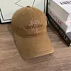 Novo Boné de Baseball Bordado com Aba Rígida para Mulheres, Moda Primavera Protetor Solar com Aba Larga, Versátil e Afina o Rosto