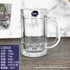 Vaso de cerveza de vidrio Langxu, vaso grande de piña, vaso de cerveza de barril, venta al por mayor, taza de té con logotipo impreso, vaso de agua grande resistente al calor y espesado